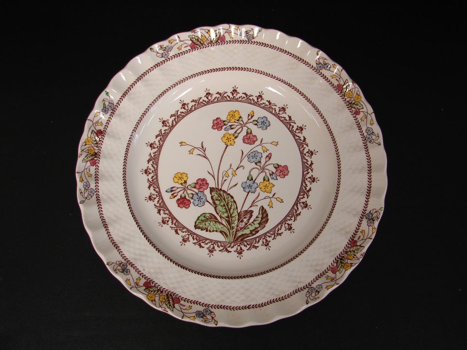 dinner plate in the cowslip pattern by spode china one