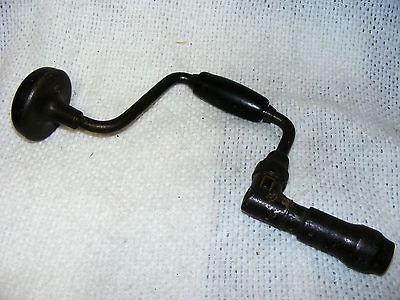 Antique John S Fray   Stanley 8 Swing Ratchet Brace / Hand Drill / c 