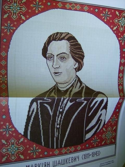 Ukrainian 1992 Cross Stitch Patterns  Ukrainian Poets, Famous Figures