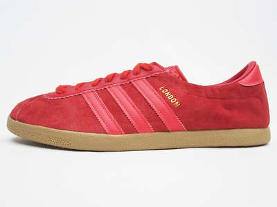   ORIGINALS LONDON TRAINERS RED SUEDE UK 8.5/US 9 rom dublin stockholm