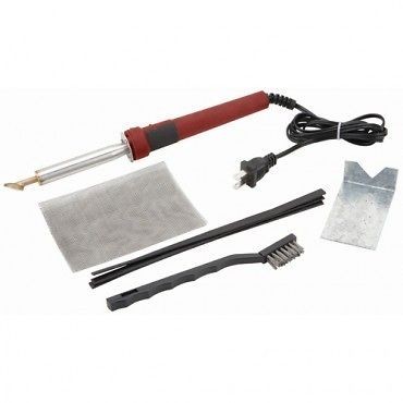 80 Watt Iron Plastic Automotive Welder Welding Kit Welding Rod Mesh 