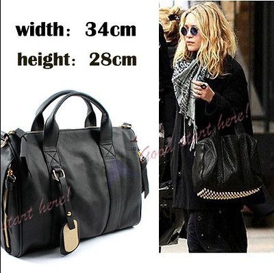 Color Fashion Handbag Studs Studded Rivet Bottom Tote Stud Studed 