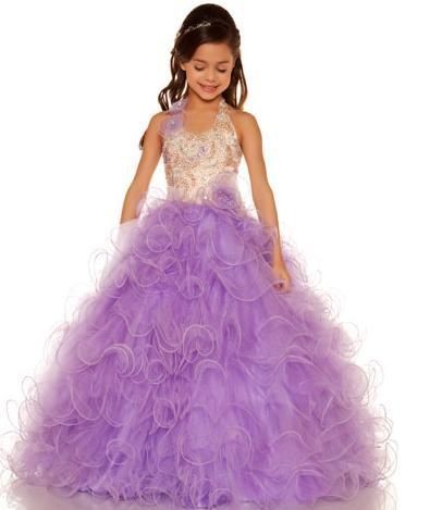 NEW Sugar Girls Pageant Dress Style 81680S Lilac Size 8 More Dresses 
