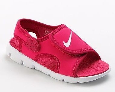 NIKE SUNRAY ADJUST 4 Voltage Cherry Velcro Sandal Toddler US Size 6,7 