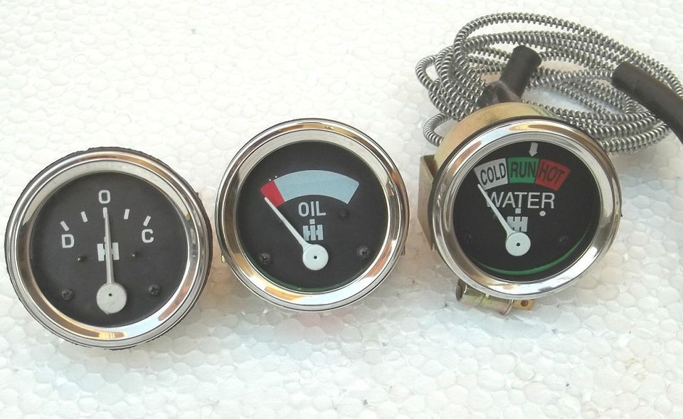   Oil Pressure Gauge +Temp+ Ammeter for A , B, Super A, A1, Super C