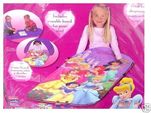 playhut disney princess slumber bag and canopy 