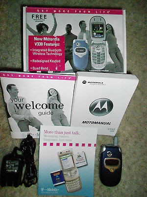 Motorola V330 (T Mobile) Cellular Phone (Unlocked) Very Clean