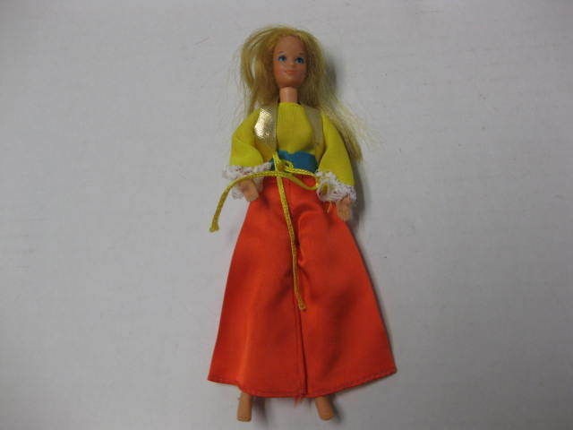 rock flowers doll 3 vintage 1970 doll mattel time left