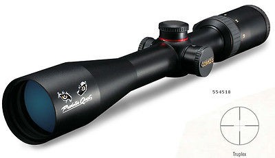   Quest 4.5x18x44mm Rifle Scope W/ Covers Matte Black Side Focus