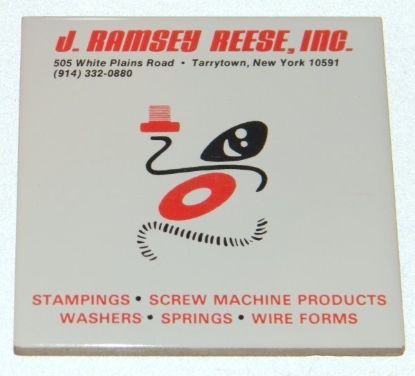   tile trivet Ramsey Reese Tarrytown NY White Plains Rd Stampings