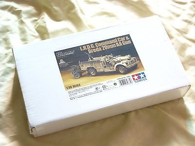 Tamiya 89785 1/35 British LRDG Command Car & Breda 20mm AA Gun