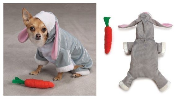 Cute Bunny Rabbit Costume for Dogs   Halloween Dog Costumes   CLOSEOUT 