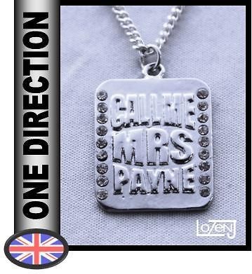 ONE DIRECTION GIFT   LIAM PAYNE CALL ME MRS PAYNE RHINESTONE 