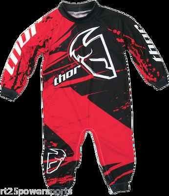 Thor Infant 2013 Pajamas One Piece Red 6 12 Months Motocross ATV MX