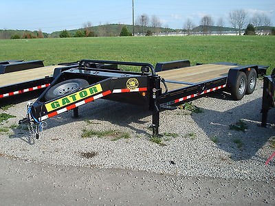   GATOR MADE 20FT TILT, CAR HAULER,EQUIPMENT,FLAT BED, SKIDSTEER TRAILER