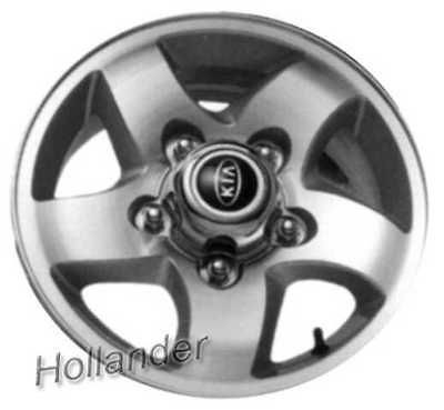 98 99 00 01 02 sportage wheel 15x6 oem alloy