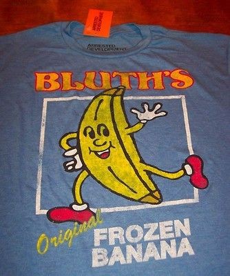 ARRESTED DEVELOPMENT BLUTHS FROZEN BANANA STAND T Shirt XL NEW w/ TAG