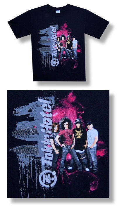 tokio hotel new cityscape t shirt xlarge 