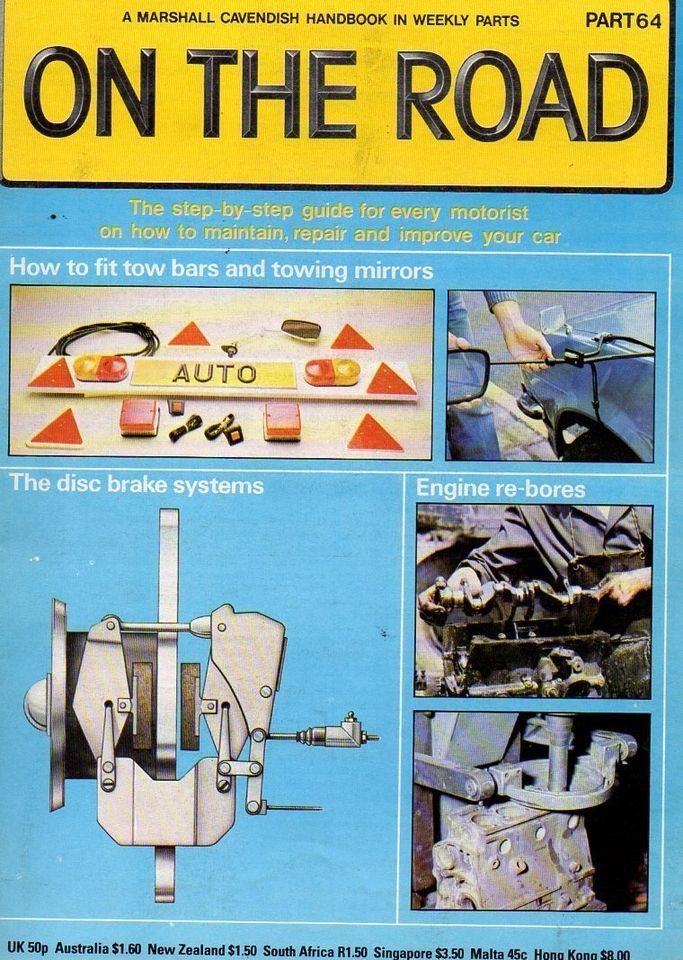   THE ROAD Part 64 Fitting Tow Bars & Towing mirrors,Disc Brake systems