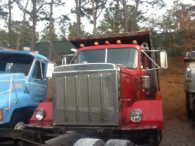 1987 Volvo Autocar Tri Axle 17 Dump Body Bed Box Truck