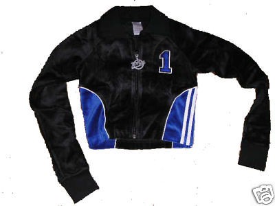 BRAND NEW ADIDAS BLACK TRACY McGRADY T MAC GIRLS JACKET Sz M