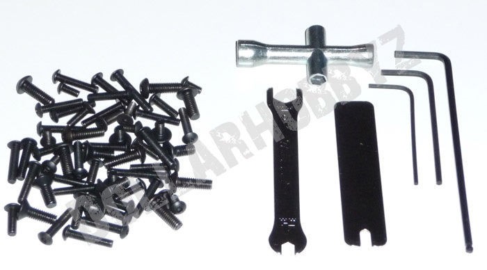 Traxxas 1/10 Slash 4x4 Ultimate *50+ PIECE SCREW KIT & TOOLS*