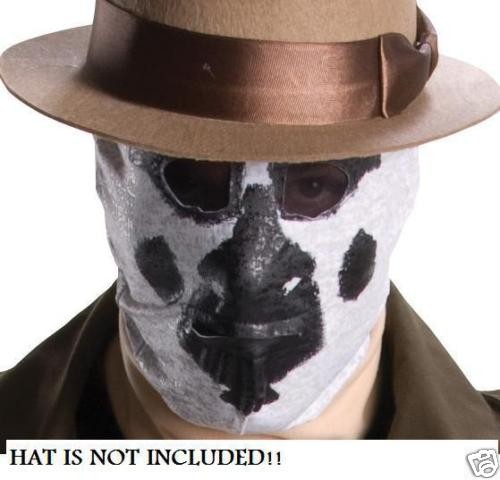 rorschach over the head fabric painted mask