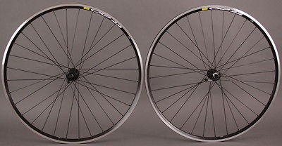 Hand Built Shimano 5700 105 Black Mavic CXP22 Road Bike Wheels 32 Hole 