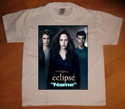 twilight eclipse blue personaliz ed t shirt new