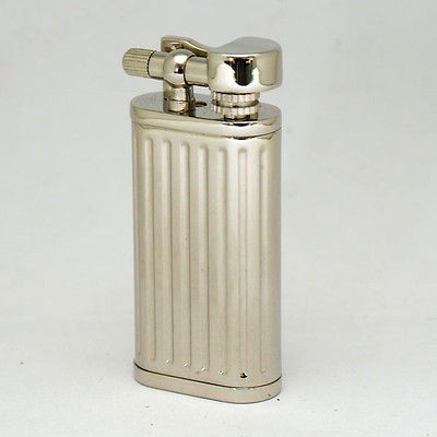 YIBAO antique style Lift Arm cigarette butane gas lighter chrome #069B