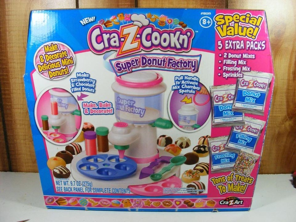 cra z cookin super donut factory special value set new