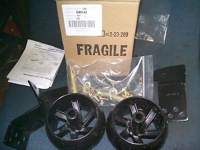  craftsman 42 deck wheel kit complete 