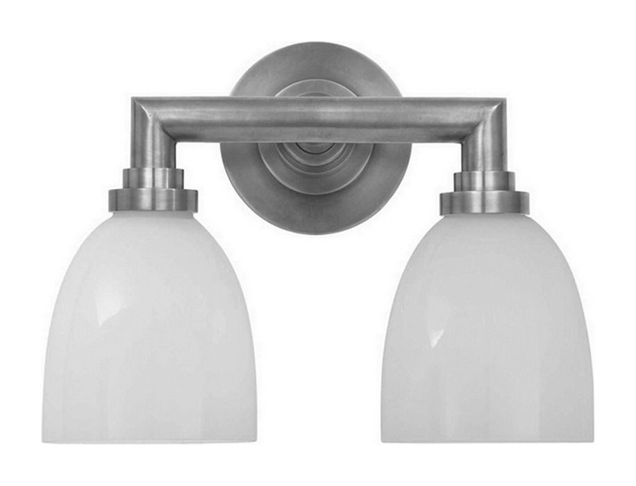 visual comfort studio double bath light sl2842ch wg new one