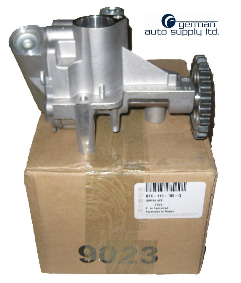 Volkswagen Engine Oil Pump   Genuine / OE   07K115105Q   NEW OEM VW