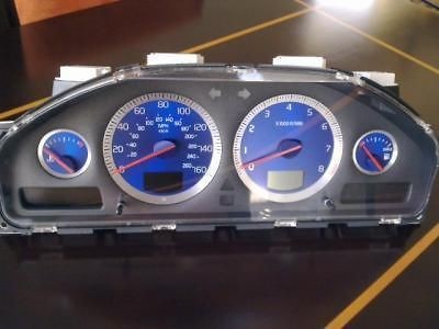 volvo v70R S60R xc90 speedometer speedo cluster blue R type 05 06 07