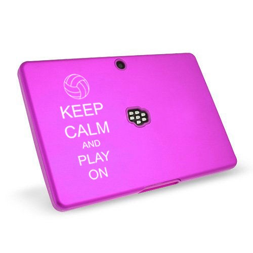   Blackberry Playbook Hard Case Cover Keep Calm and Play On Volleyball