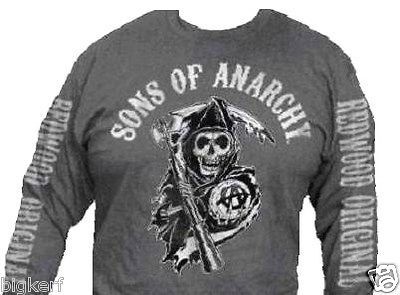 Sons of Anarchy {SOA Redwood Original} Fear the Reape​r SAMCRO T 