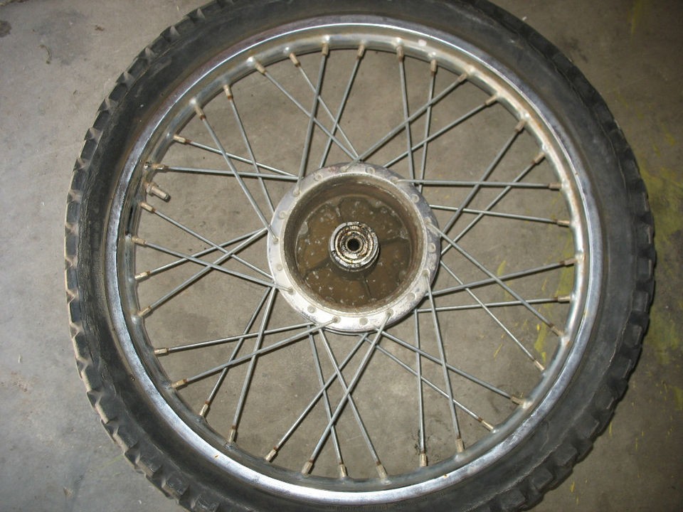 front wheel rim hub 1965 1966 suzuki k15 hillbilly trail