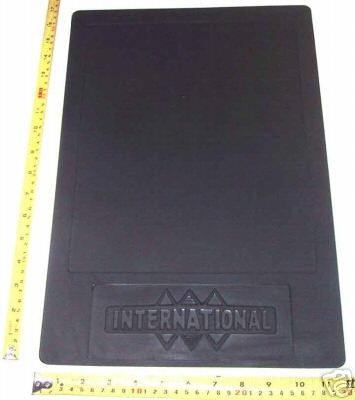 international ih truck mud flaps a b c d l