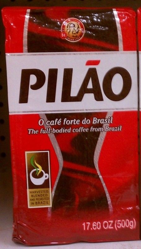 PILAO O CAFÉ FORTE DO BRAZIL GROUND COFFEE 500g/17.6 OZ FULL BODIED 