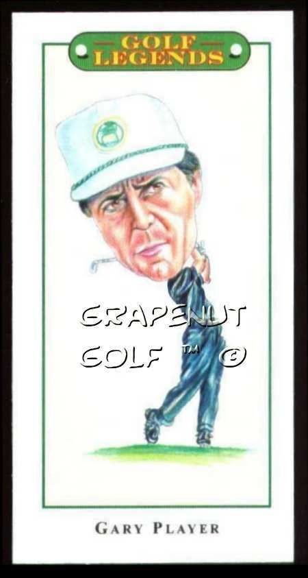 GARY PLAYER BLACK KNIGHT 2005 OLDHAM GOLF LEGENDS PGA SOUTH AFRICA 