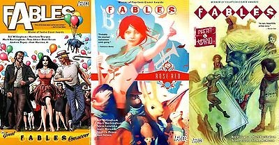 tpb lot fables vol 1 17 complete brand new every volume of the hit dc 