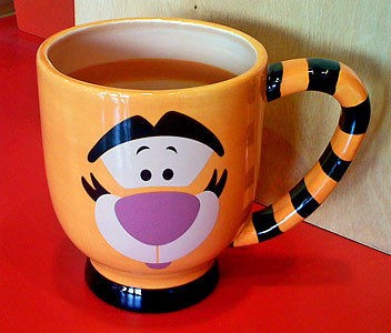 disney theme park tigger ceramic mug new 