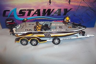 Dale Jarrett #88 UPS Ranger Boat & Trailer 1/24 Scale 1/2996 Action 