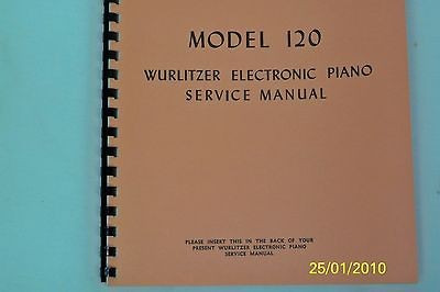 wurlitzer model 120 electric reed piano service manual time left