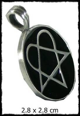 n132 heartagram love magic rocker pendant necklace location thailand 