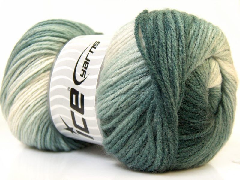   Light SELF STRIPING DK by Ice Yarns Knitting Yarn Wool 100g Balls