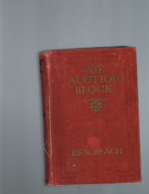 The Auction Block by Rex Beach 1923 first edition Charles Dana Gibson 