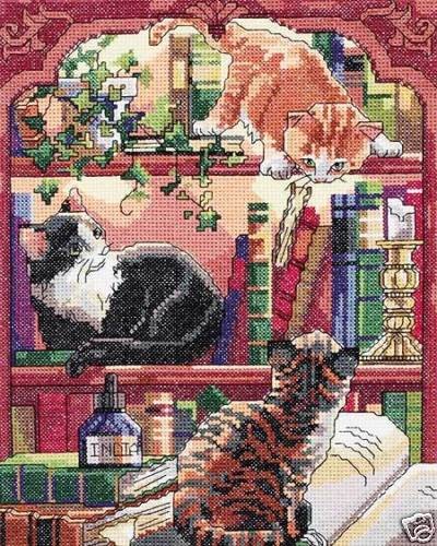 janlynn cross stitch kit curiosity  15 99