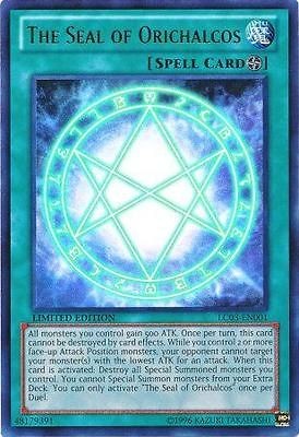   The Seal of Orichalcos LC03 EN001 (Ultra Rare) Yu Gi Oh +++ In Hand